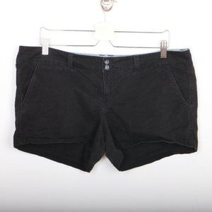 American Eagle Stretch Black Casual Shorts Womens
